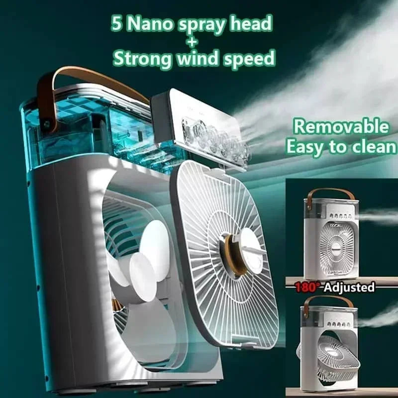 3 in 1 Portable Air Cooler Humidifier