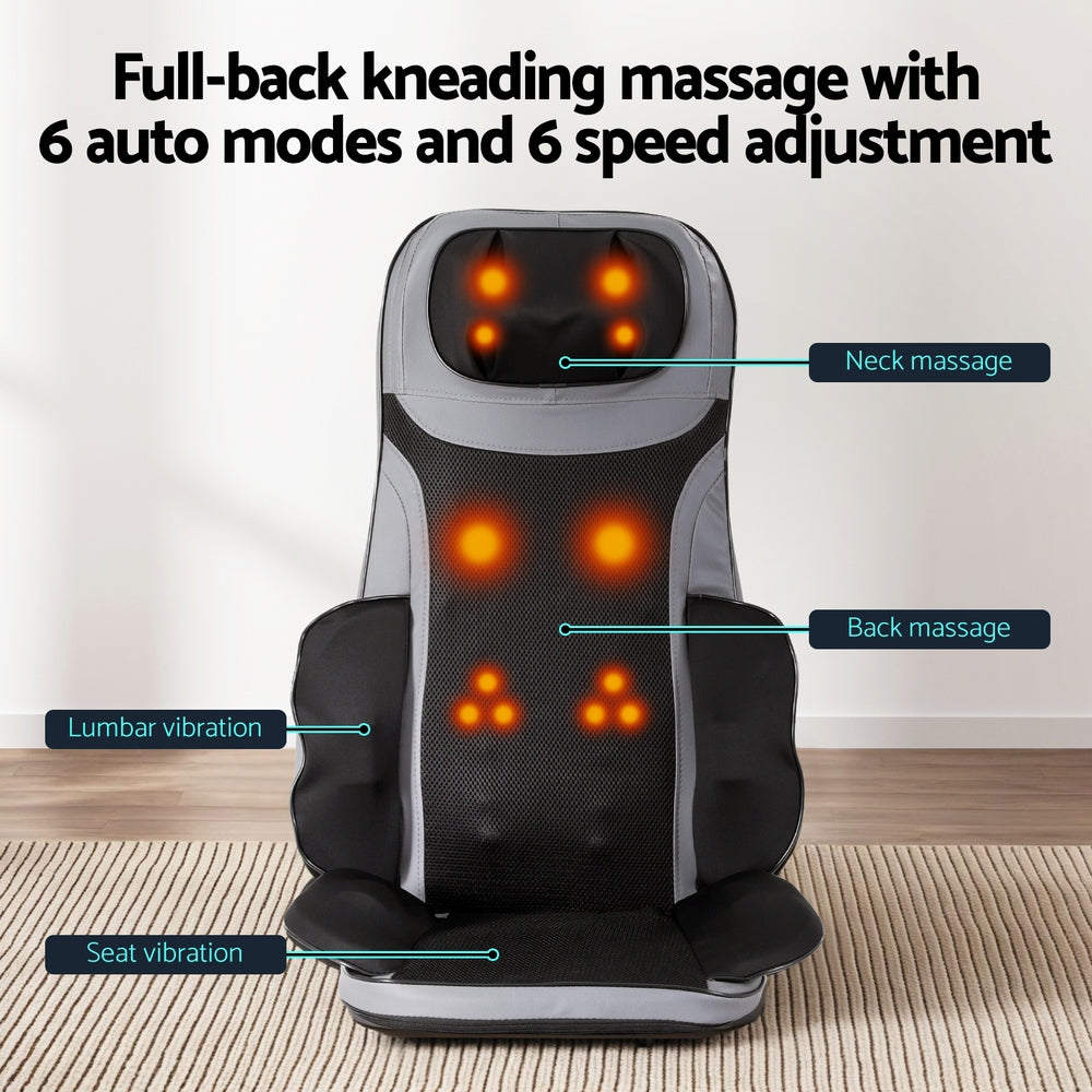 8-nodes Full Back Massage Cushion