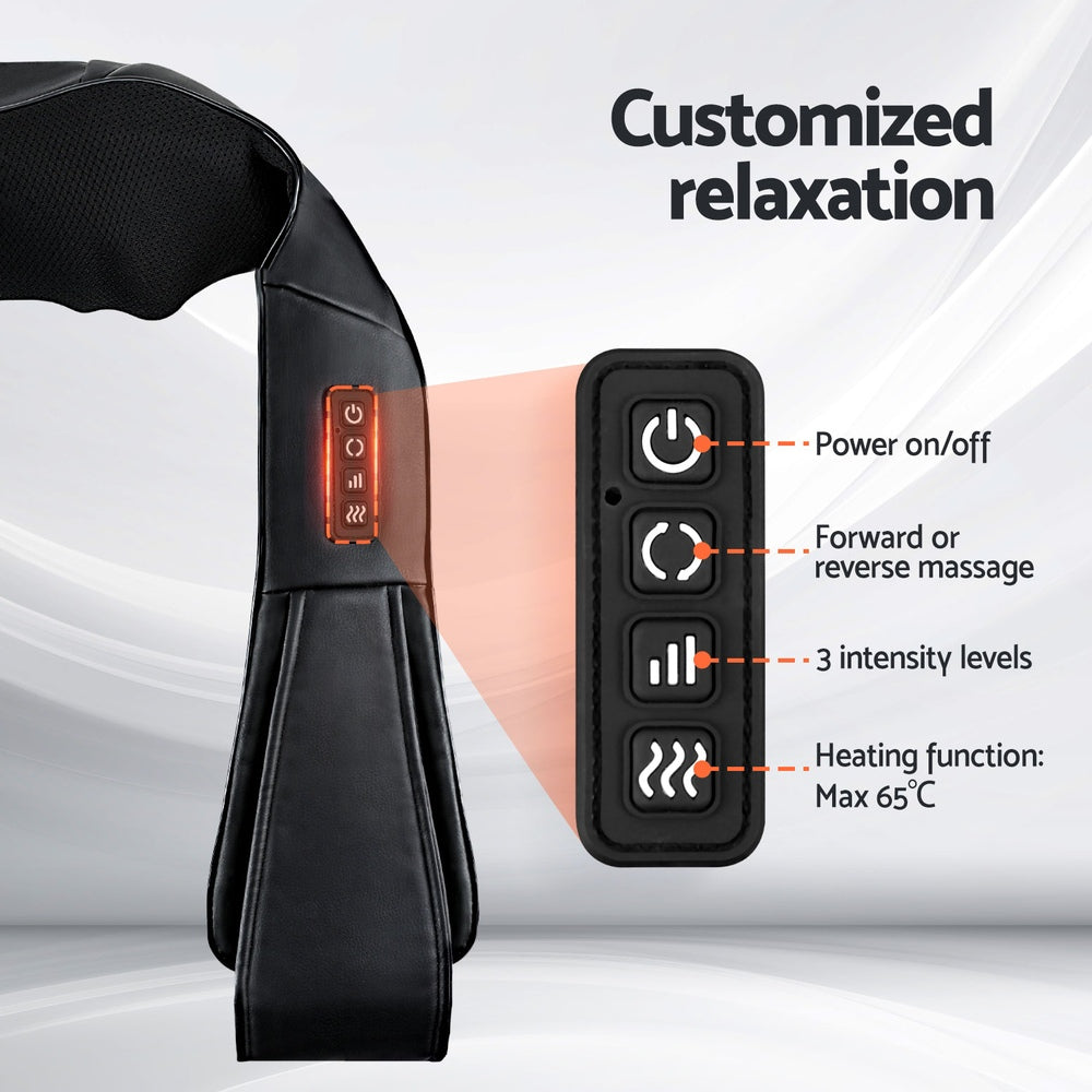 8 Massage Nodes Heated Neck Massager