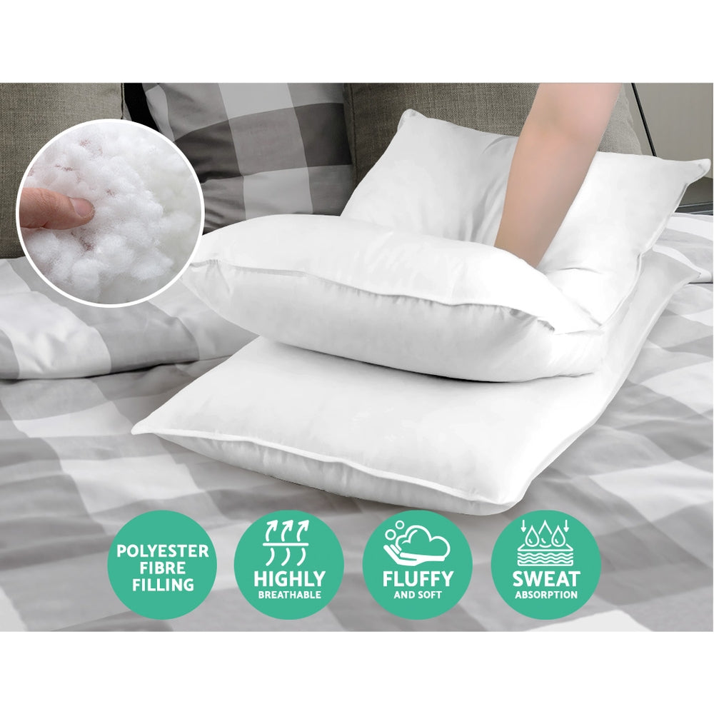 4 Pack Bed Pillow Family Hotel