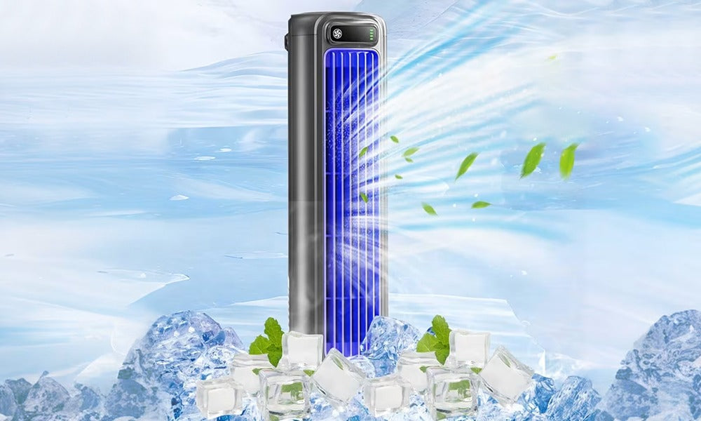 Portable Bladeless Tower Fan