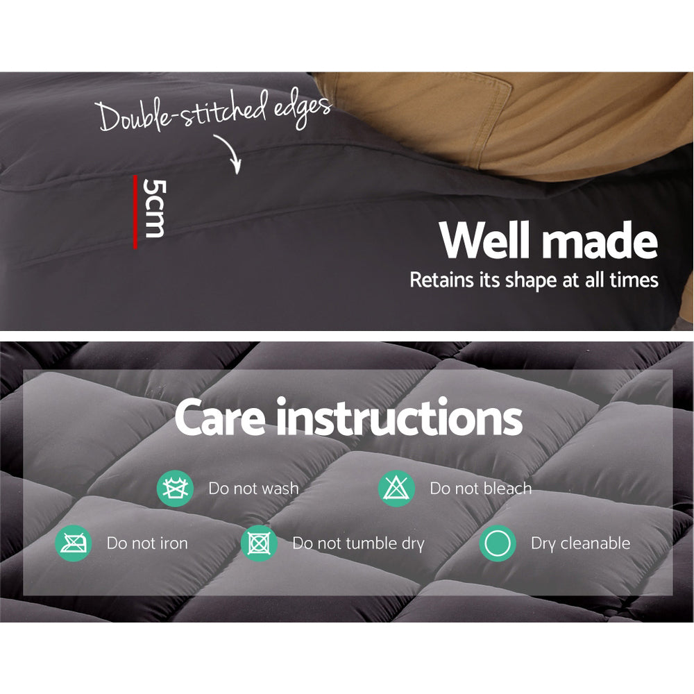 Bamboo Charcoal Mattress Topper