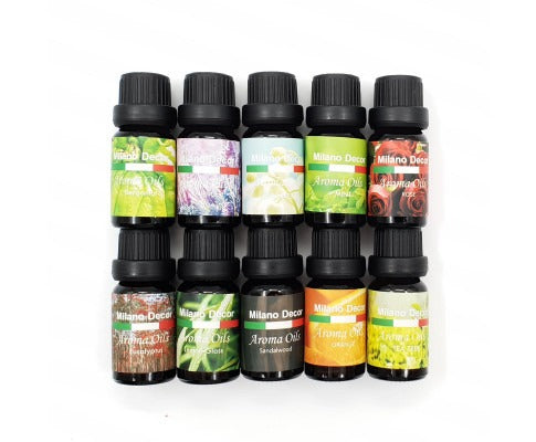 10 Pack Aroma Diffuser Oils Aromatherapy Fragrance
