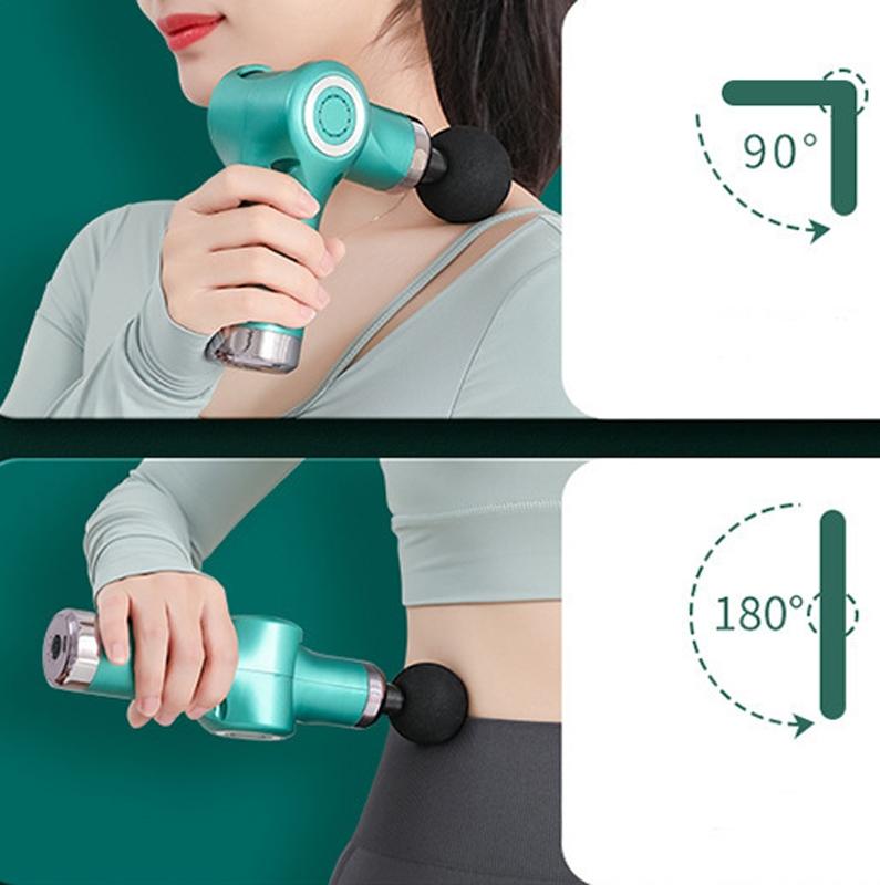 Folding Electric Shock Muscle Massage Gun