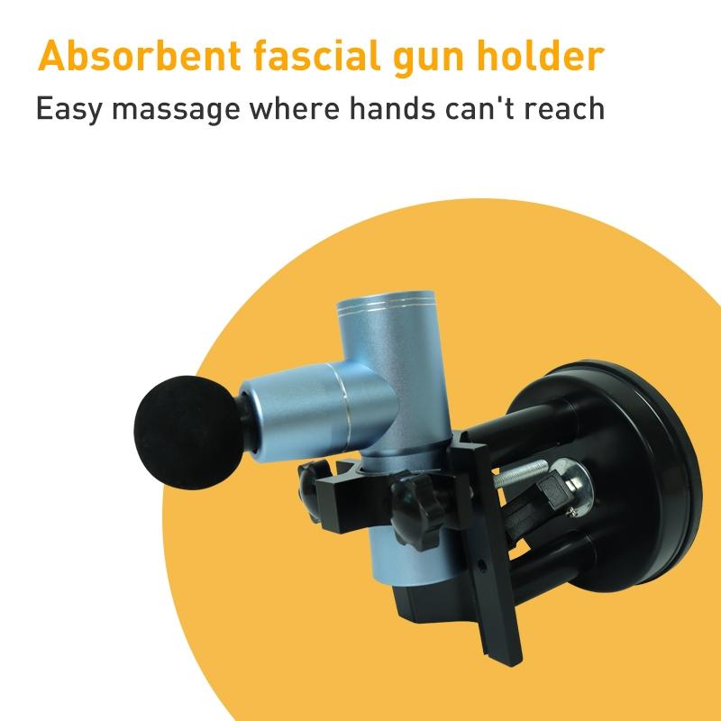 Aluminum Bracket For Massage Gun With Suction Cup Mount