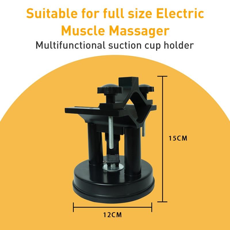 Aluminum Bracket For Massage Gun With Suction Cup Mount