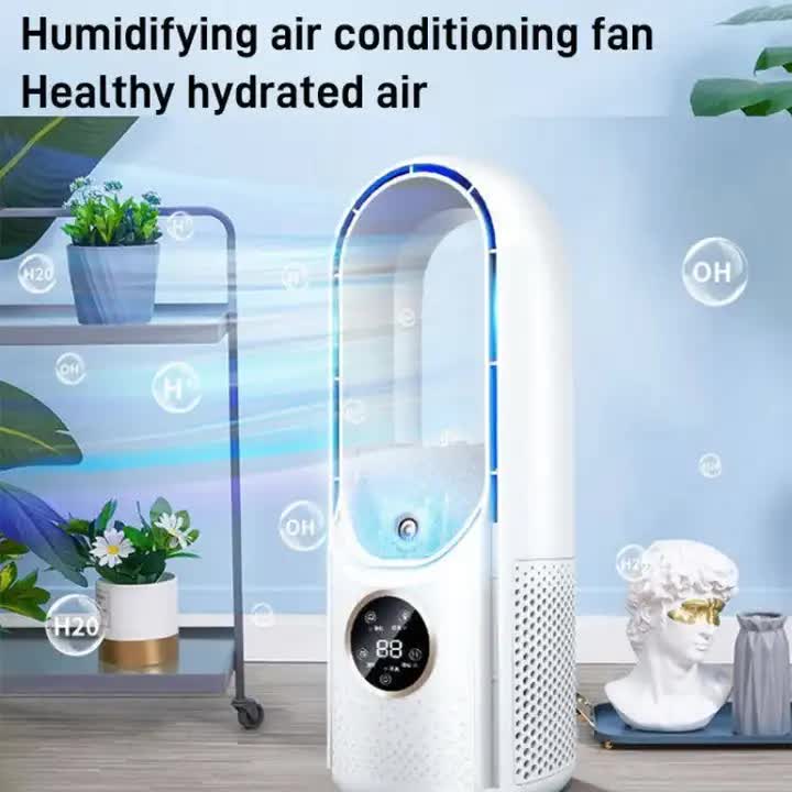 Desktop Cooling Fan with Humidifier