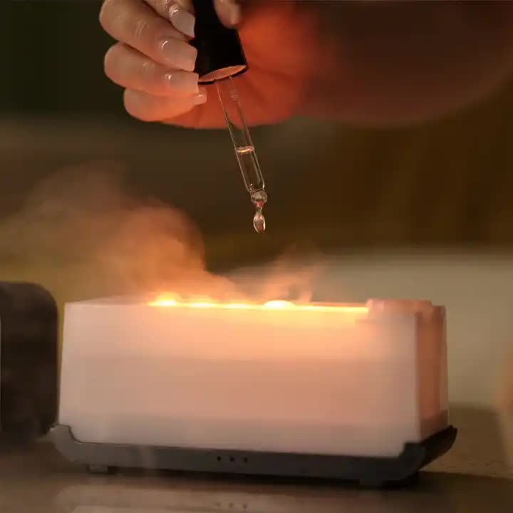 Realistic Flame Effect Aroma Diffuser