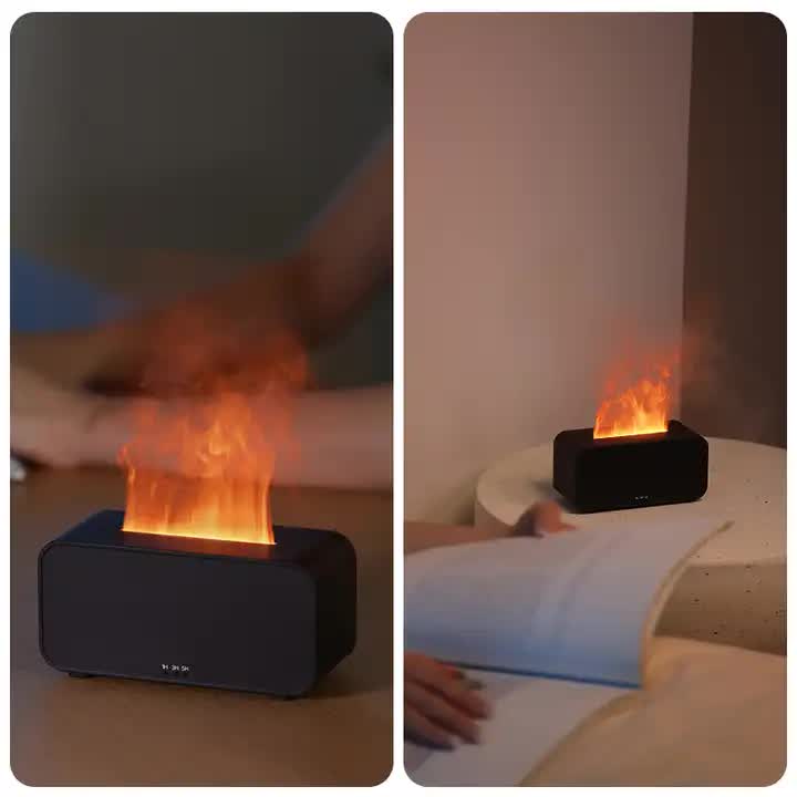 Realistic Flame Effect Aroma Diffuser