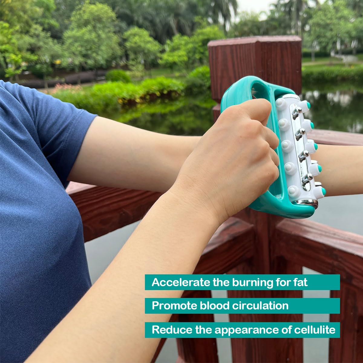 2PCS Handheld Roller Massager