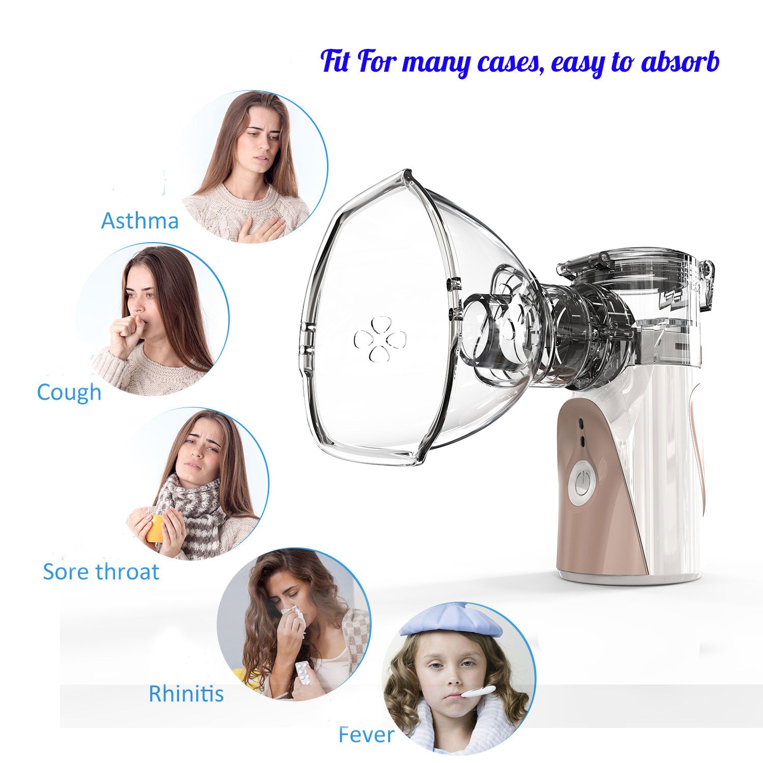 Mini Handheld Portable Inhaler Nebulizer